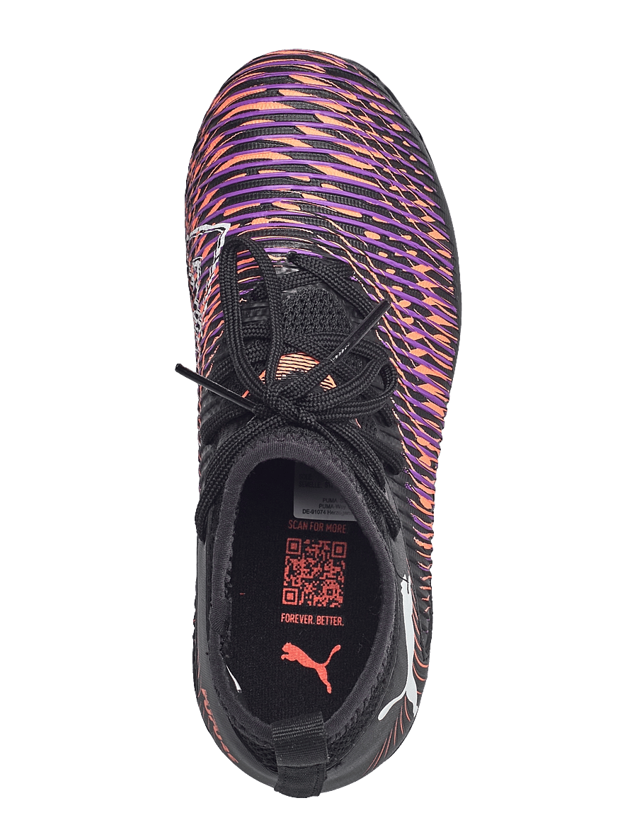 PUMA - FUTURE 8 MATCH FG/AG Jr - drabužiai - puma black-puma white-glowing red - 4