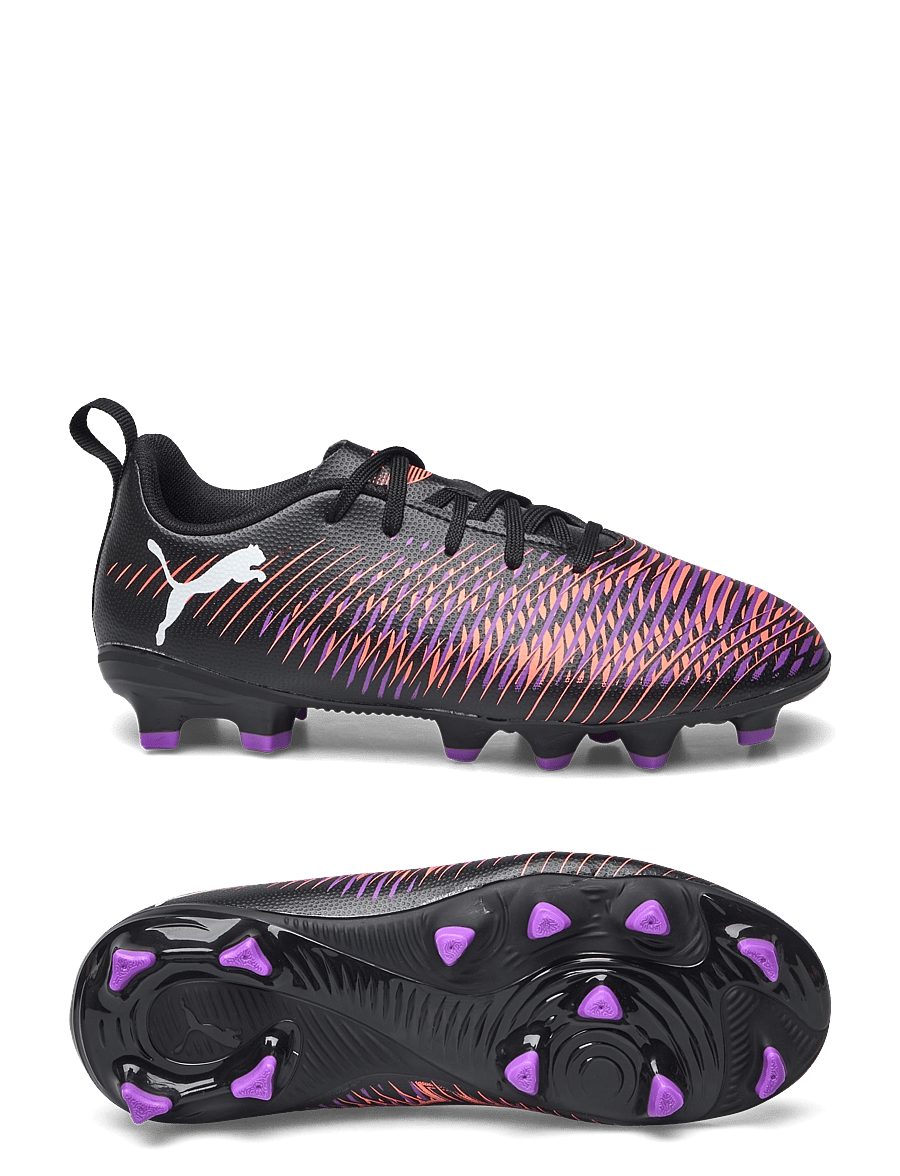 PUMA - FUTURE 8 PLAY FG/AG Jr - puma black-puma white-glowing red - 0