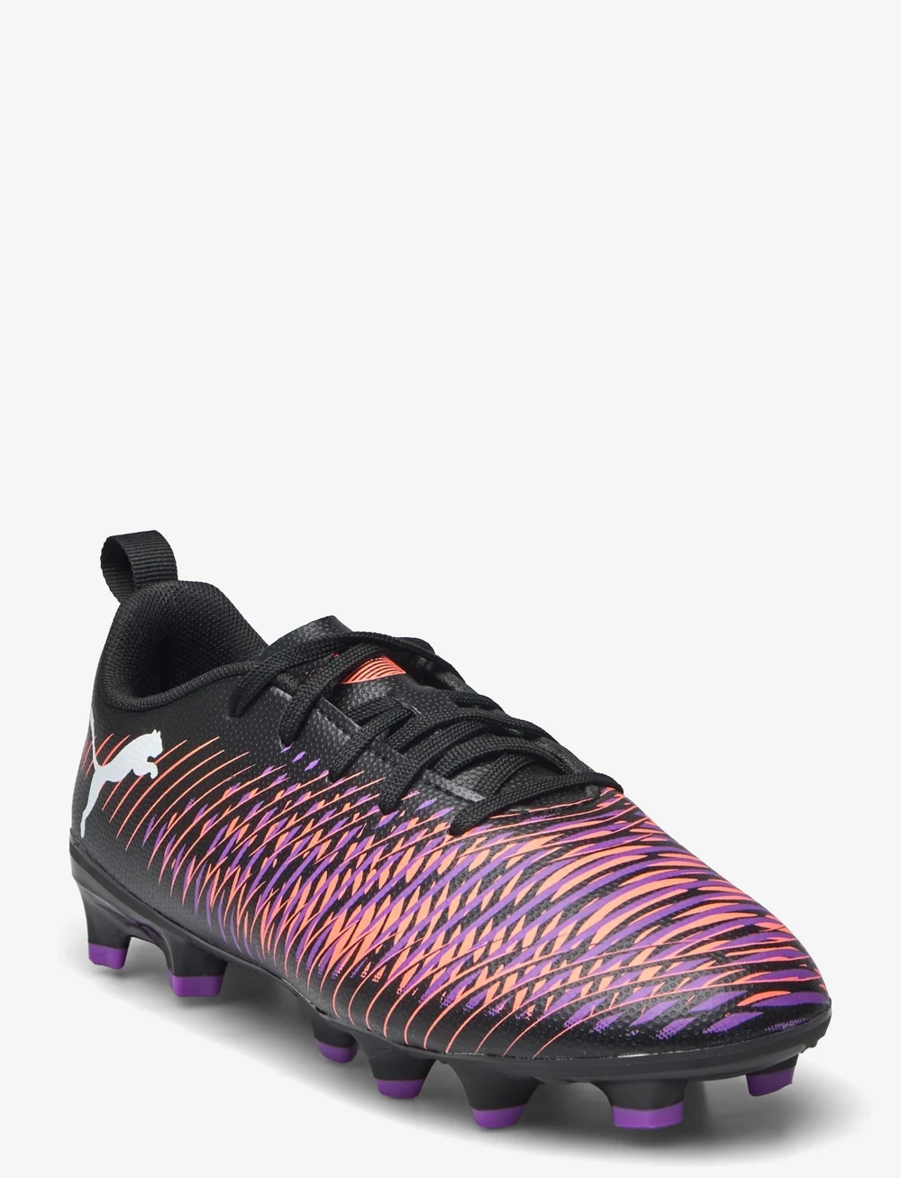 PUMA - FUTURE 8 PLAY FG/AG Jr - tøj - puma black-puma white-glowing red - 1