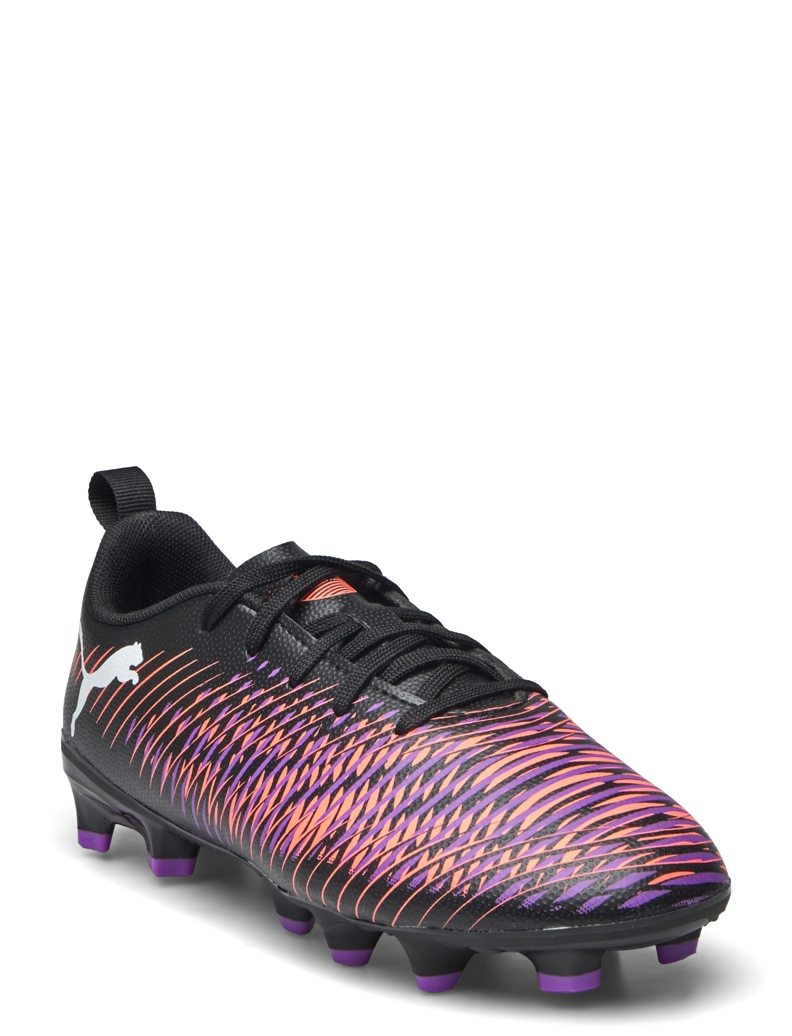 PUMA - FUTURE 8 PLAY FG/AG Jr - puma black-puma white-glowing red - 1