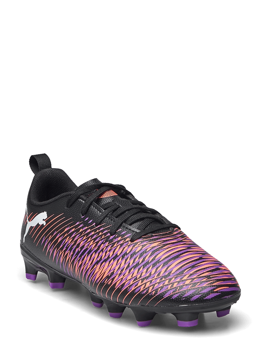 PUMA - FUTURE 8 PLAY FG/AG Jr - puma black-puma white-glowing red - 1