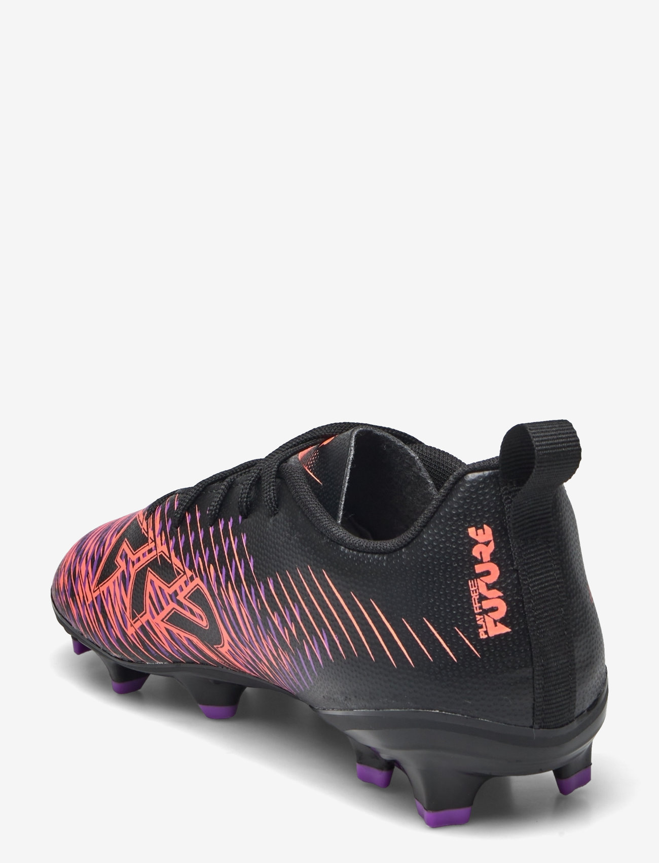 PUMA - FUTURE 8 PLAY FG/AG Jr - riided - puma black-puma white-glowing red - 2