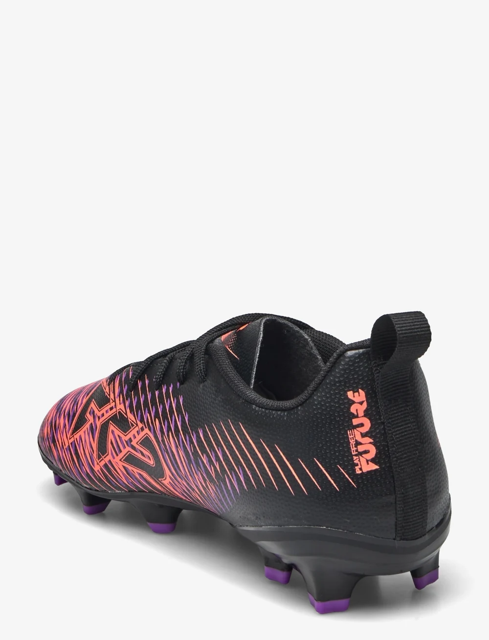 PUMA - FUTURE 8 PLAY FG/AG Jr - tøj - puma black-puma white-glowing red - 2