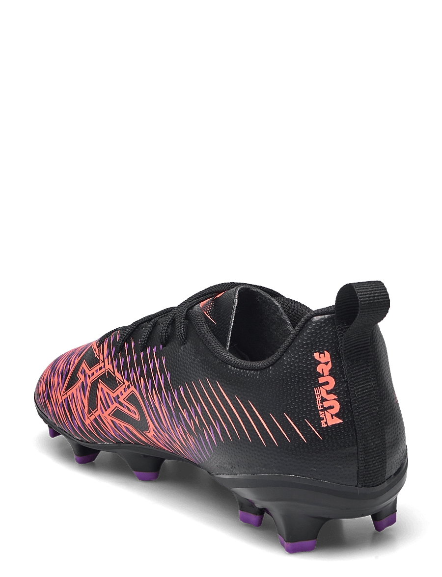 PUMA - FUTURE 8 PLAY FG/AG Jr - puma black-puma white-glowing red - 2