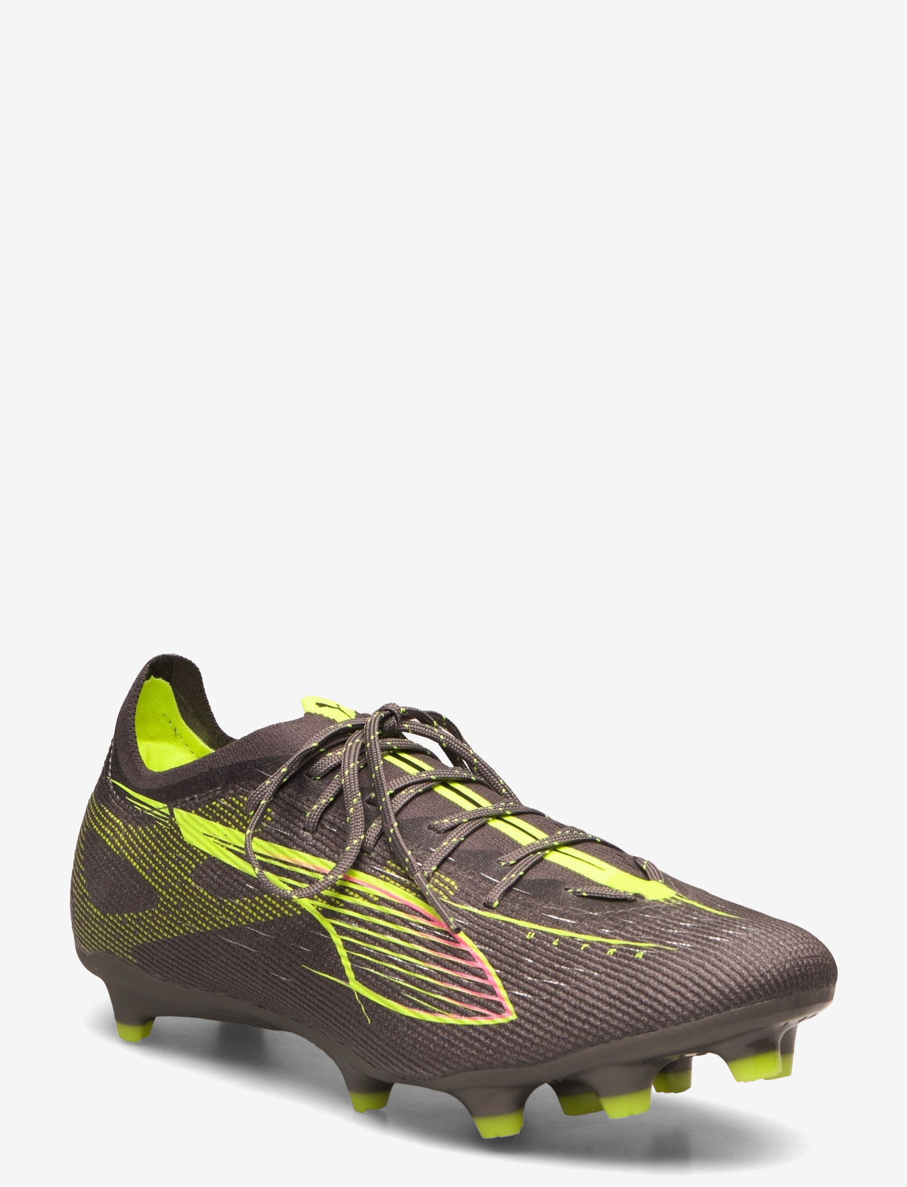 PUMA - ULTRA 5 PRO FG/AG - fodboldstøvler - matte aged silver-yellow alert-sun struck - 0
