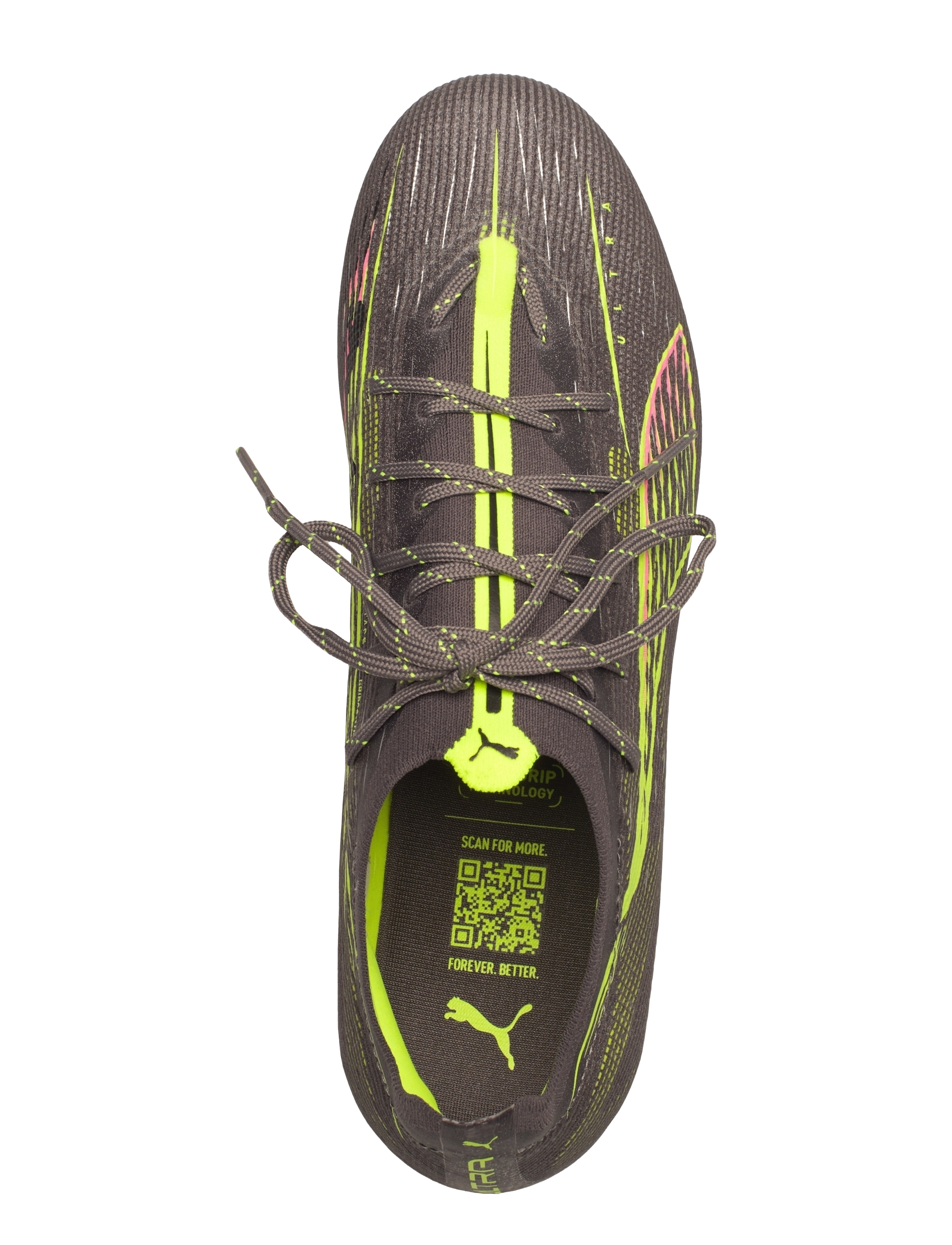 PUMA - ULTRA 5 PRO FG/AG - buty piłkarskie - matte aged silver-yellow alert-sun struck - 3