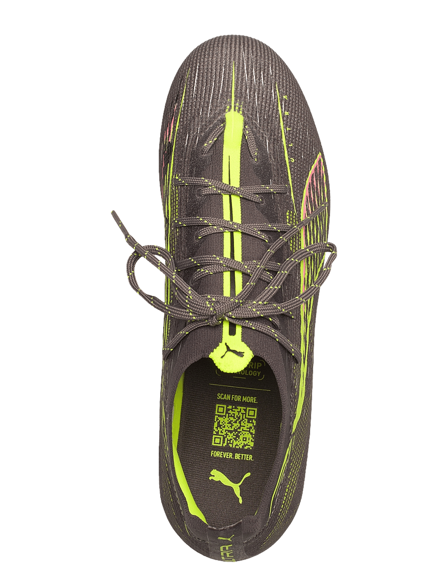 PUMA - ULTRA 5 PRO FG/AG - jalkapallokengät - matte aged silver-yellow alert-sun struck - 3