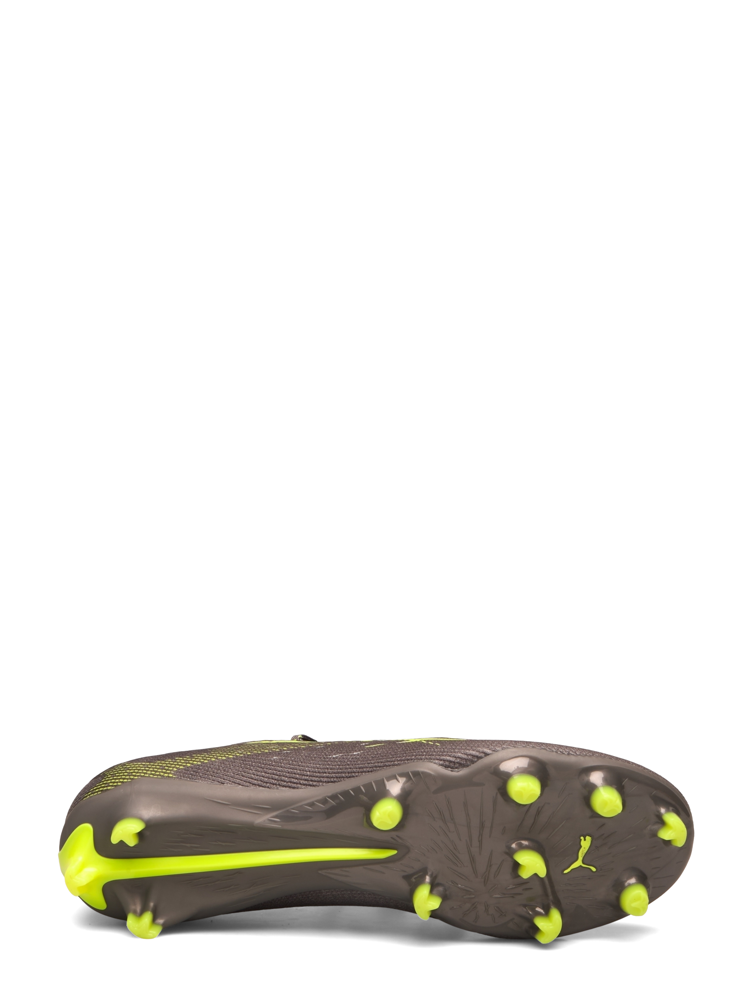 PUMA - ULTRA 5 PRO FG/AG - buty piłkarskie - matte aged silver-yellow alert-sun struck - 4