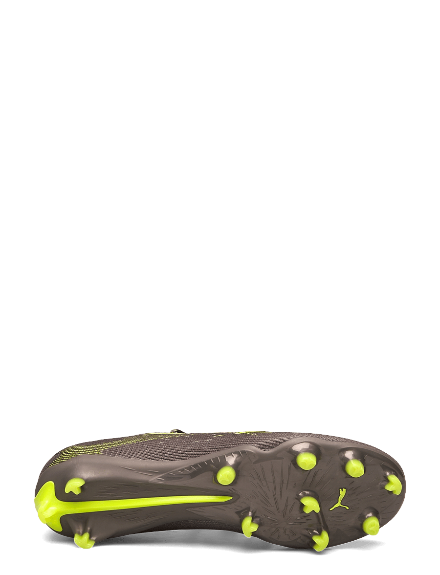 PUMA - ULTRA 5 PRO FG/AG - jalkapallokengät - matte aged silver-yellow alert-sun struck - 4