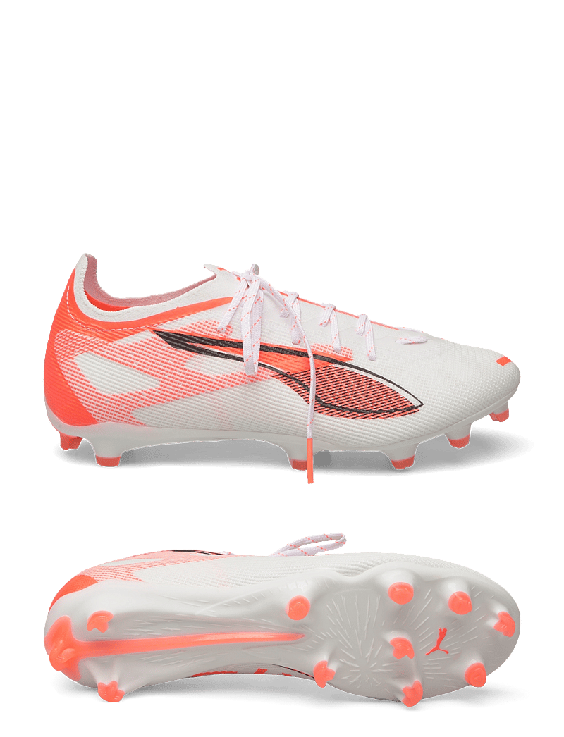 PUMA - ULTRA 5 PRO FG/AG - fußballstiefel - puma white-puma black-glowing red - 0