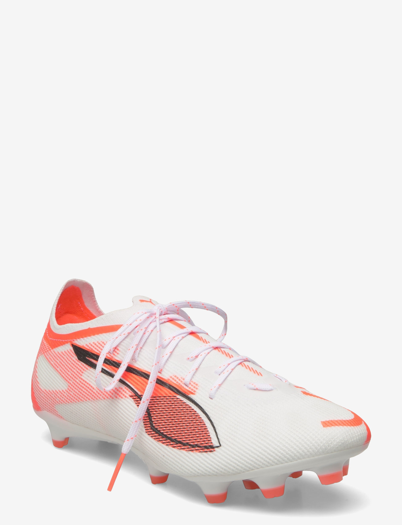 PUMA - ULTRA 5 PRO FG/AG - fußballstiefel - puma white-puma black-glowing red - 1