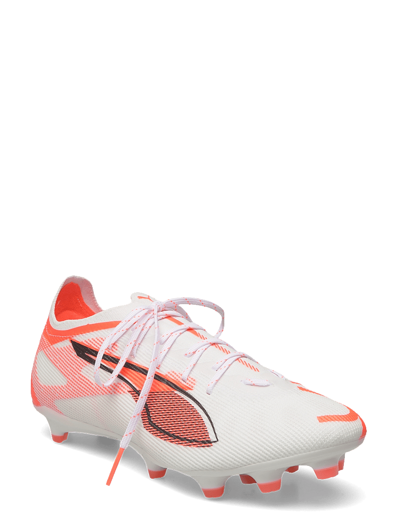 PUMA - ULTRA 5 PRO FG/AG - fußballstiefel - puma white-puma black-glowing red - 1