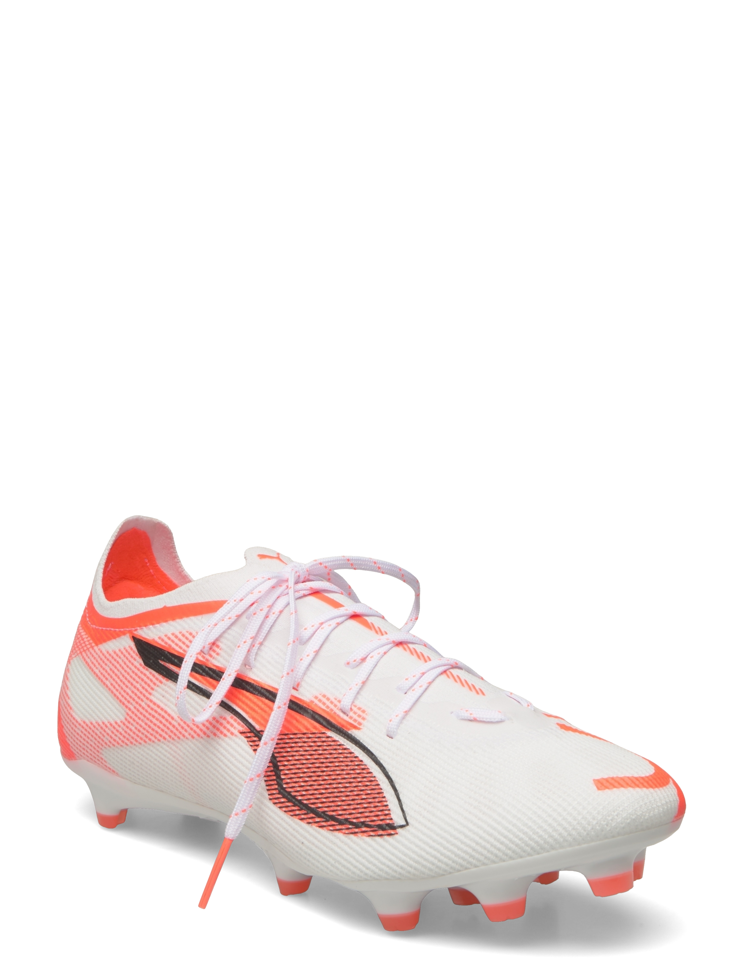 PUMA - ULTRA 5 PRO FG/AG - fotbollsskor - puma white-puma black-glowing red - 1