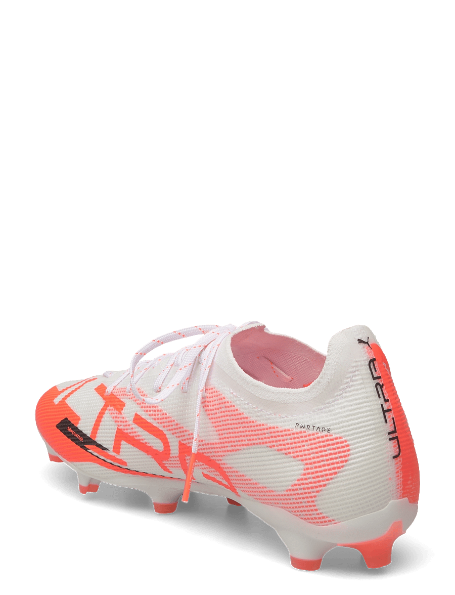 PUMA - ULTRA 5 PRO FG/AG - fotbollsskor - puma white-puma black-glowing red - 2