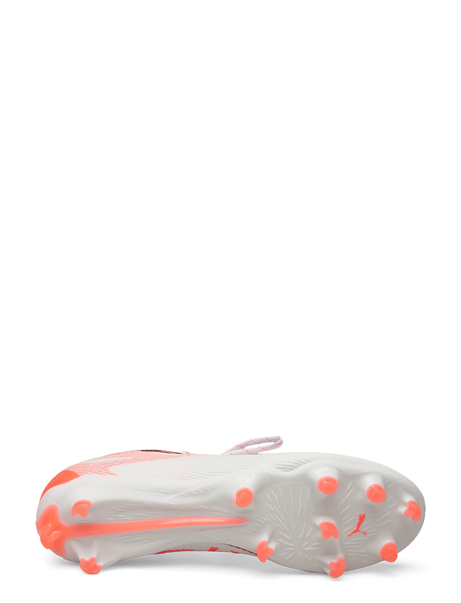 PUMA - ULTRA 5 PRO FG/AG - fotbollsskor - puma white-puma black-glowing red - 3