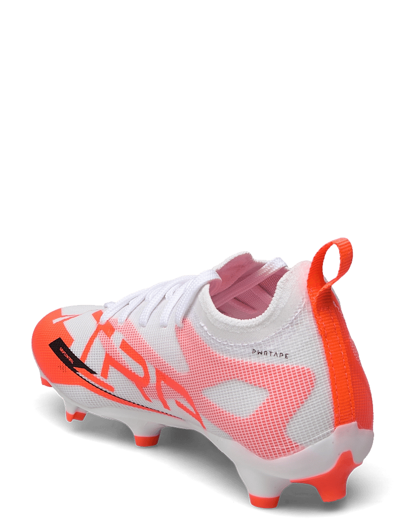 PUMA - ULTRA 5 PRO FG/AG Jr - apģērbs - puma white-puma black-glowing red - 2