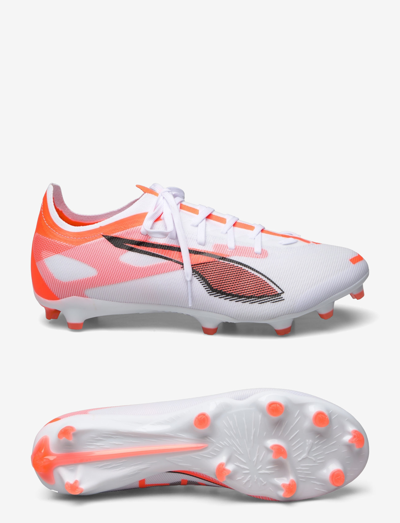 PUMA - ULTRA 5 MATCH FG/AG - jalgpalli puutsad - puma white-puma black-glowing red - 0