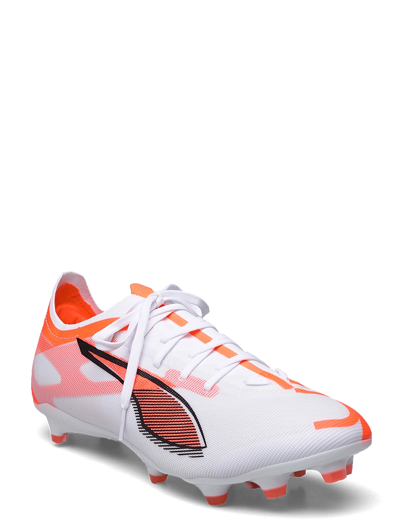 PUMA - ULTRA 5 MATCH FG/AG - fußballstiefel - puma white-puma black-glowing red - 1