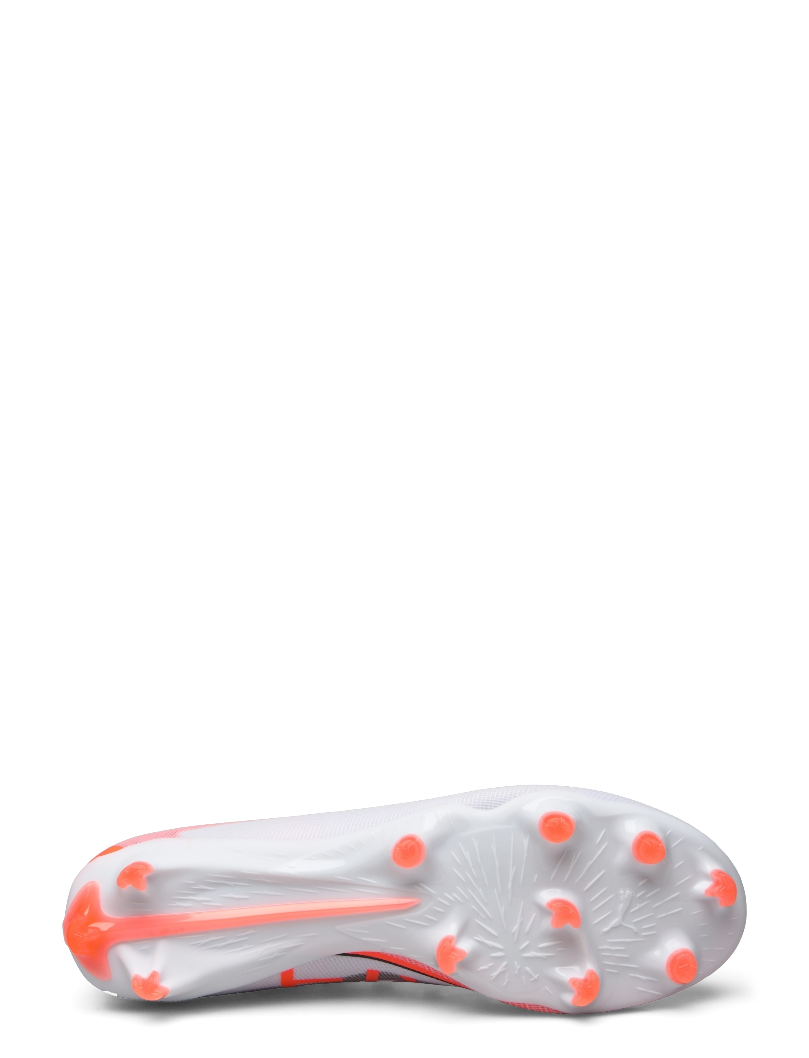 PUMA - ULTRA 5 MATCH FG/AG - jalgpalli puutsad - puma white-puma black-glowing red - 3