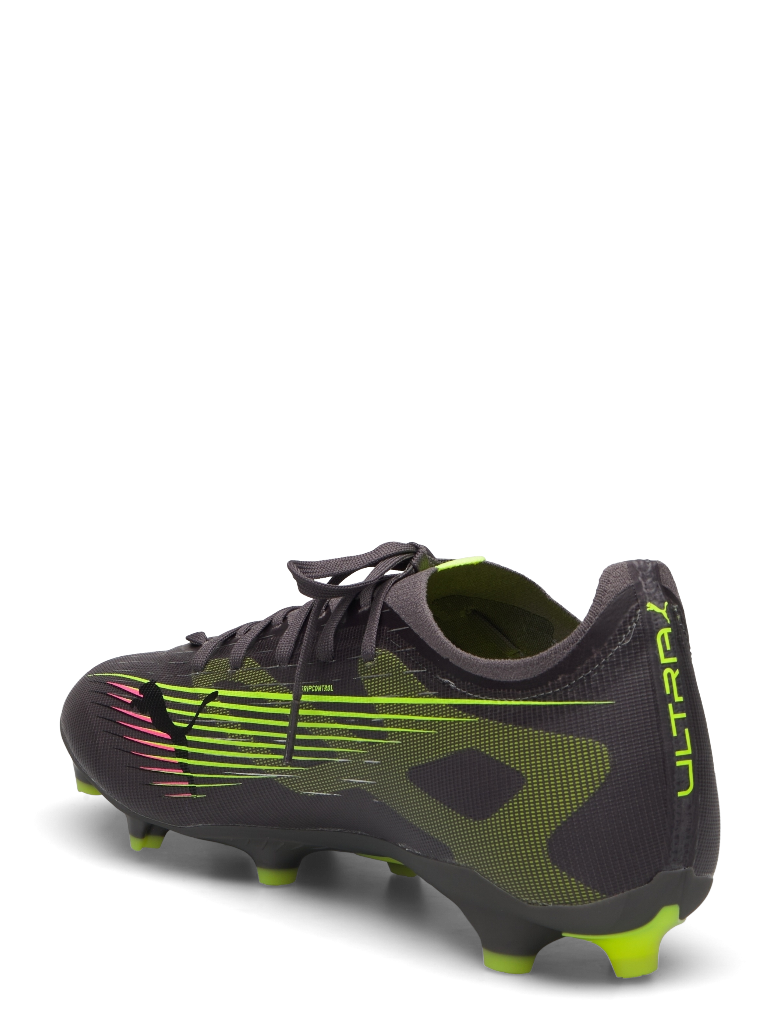 PUMA - ULTRA 5 MATCH FG/AG - fodboldsko - matte aged silver-yellow alert-puma aged silver - 2