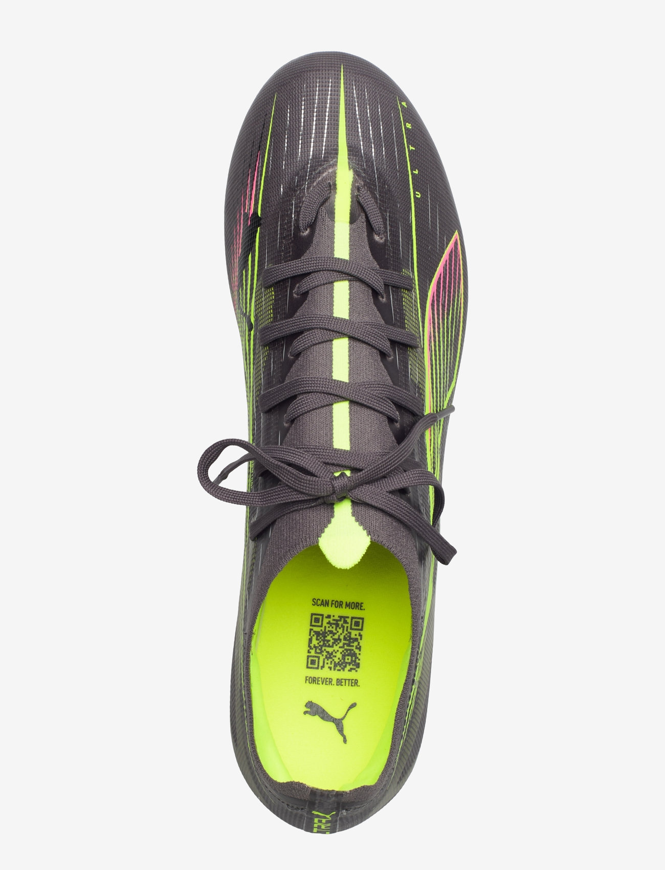 PUMA - ULTRA 5 MATCH FG/AG - fodboldstøvler - matte aged silver-yellow alert-puma aged silver - 3