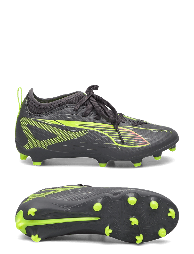 PUMA - ULTRA 5 MATCH FG/AG Jr - kläder - matte aged silver-yellow alert-puma aged silver - 0