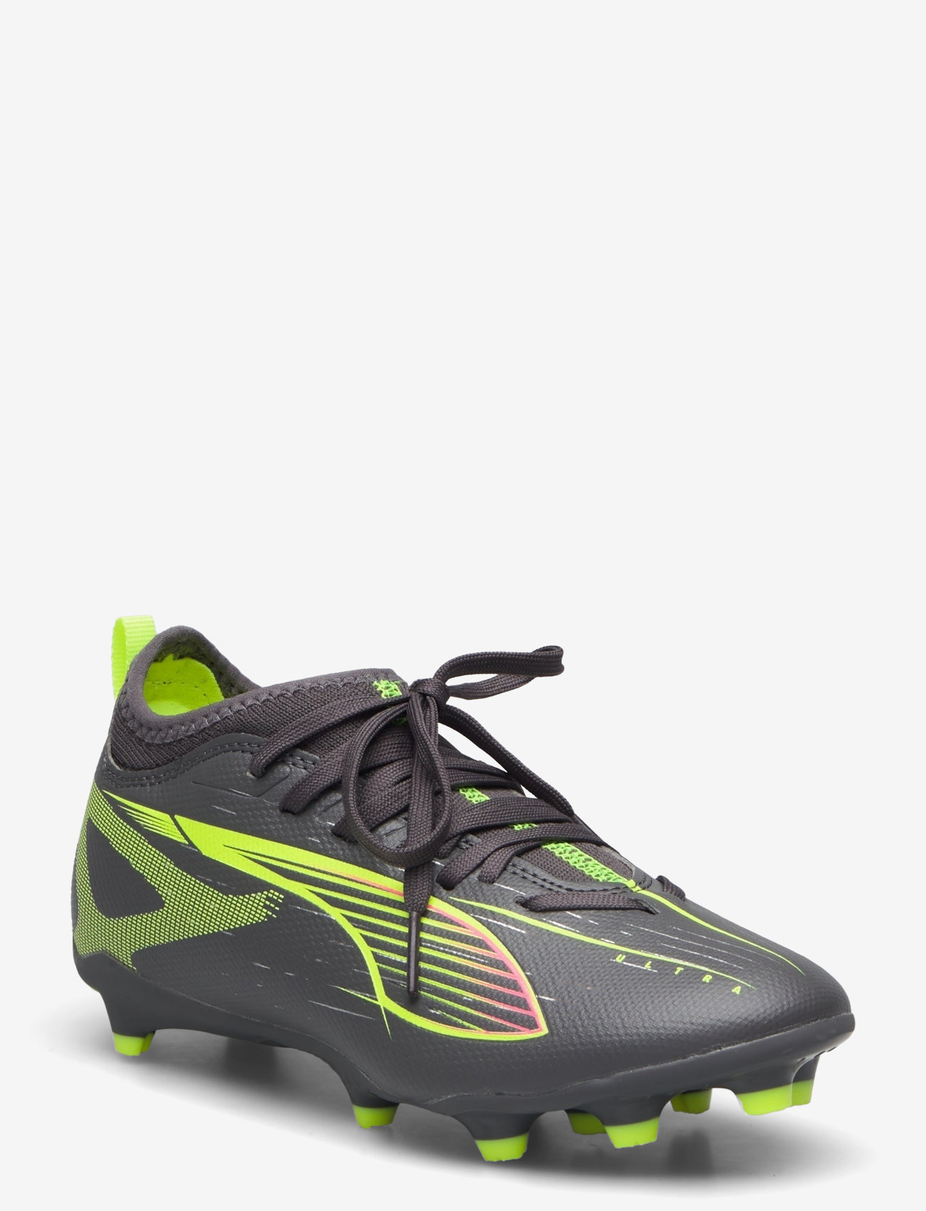 PUMA - ULTRA 5 MATCH FG/AG Jr - tøj - matte aged silver-yellow alert-puma aged silver - 1