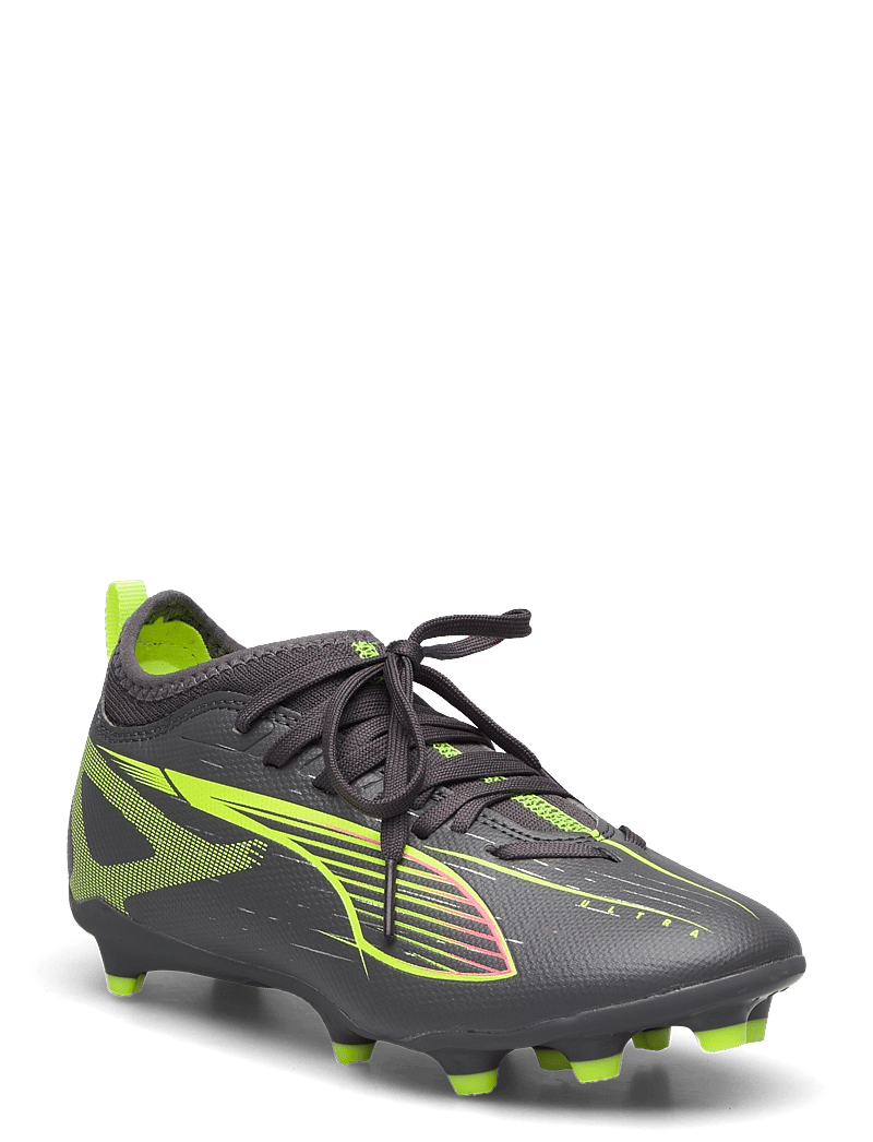 PUMA - ULTRA 5 MATCH FG/AG Jr - kläder - matte aged silver-yellow alert-puma aged silver - 1
