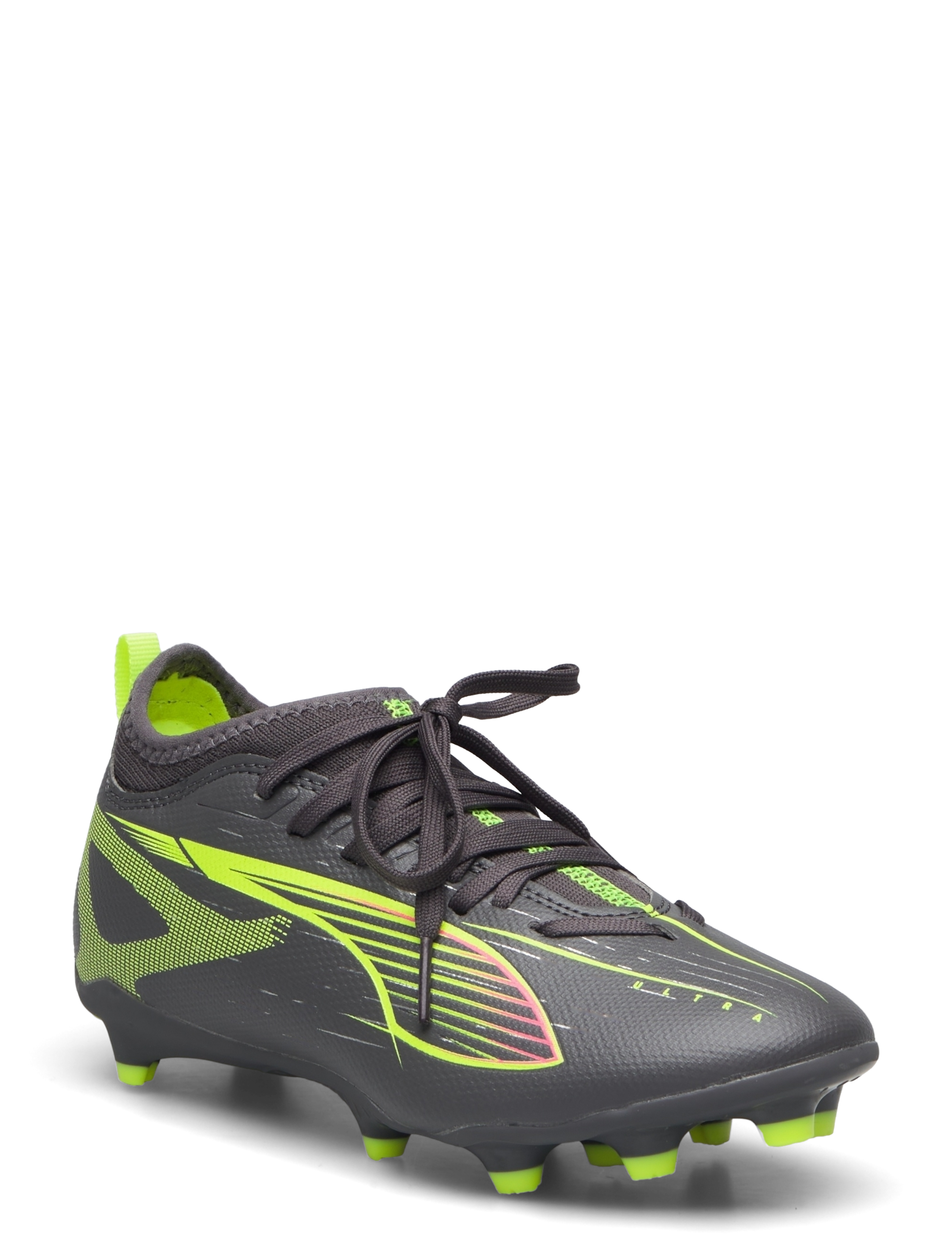 PUMA - ULTRA 5 MATCH FG/AG Jr - kläder - matte aged silver-yellow alert-puma aged silver - 1