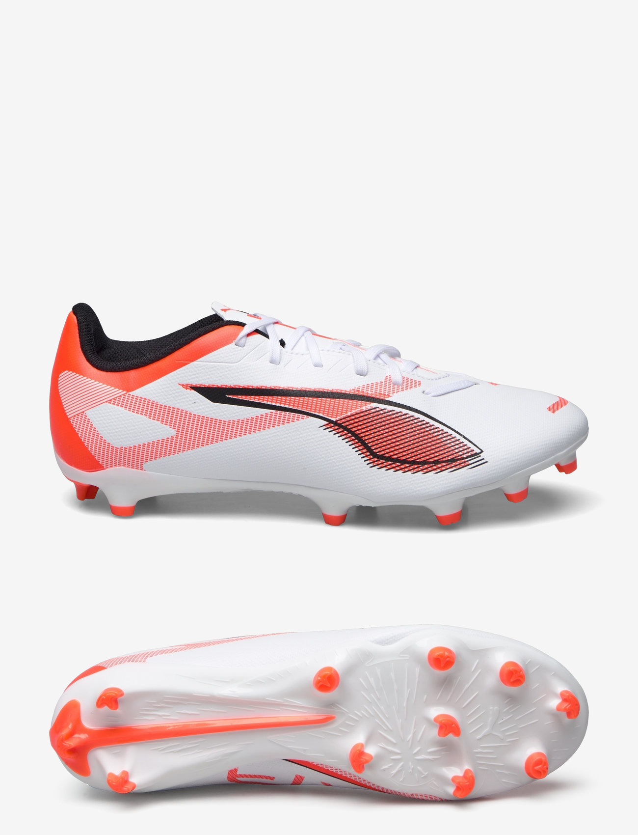 PUMA - ULTRA 5 PLAY FG/AG - fotbollsskor - puma white-puma black-glowing red - 0