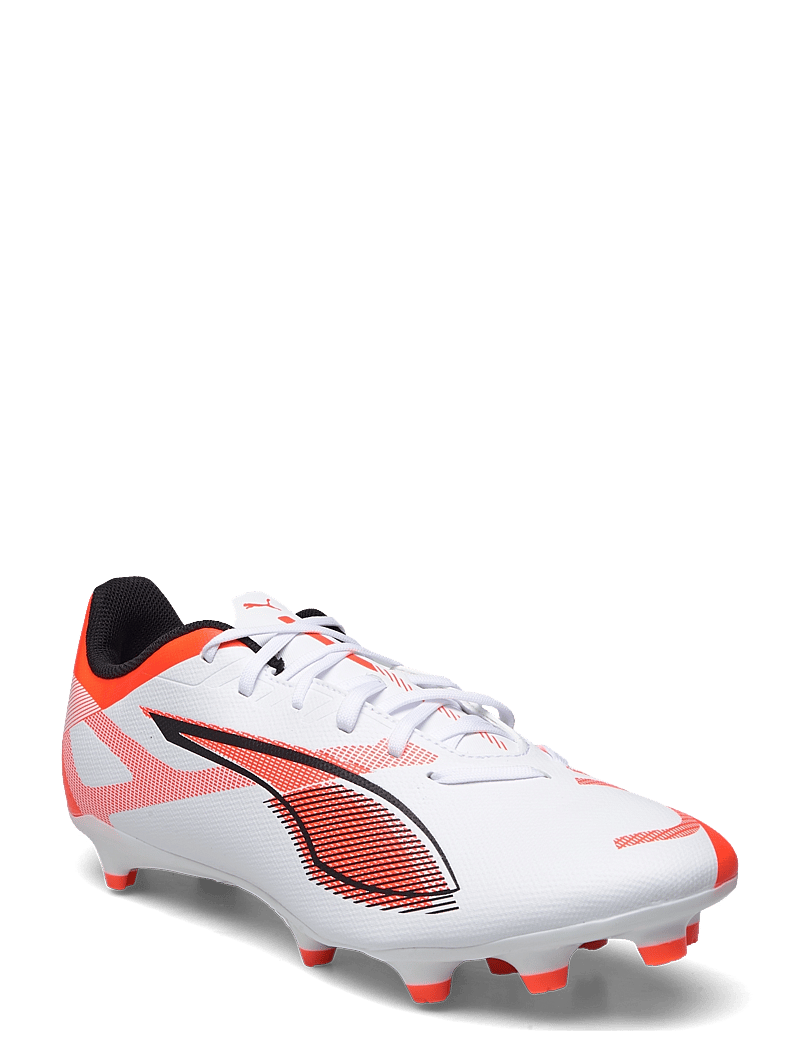 PUMA - ULTRA 5 PLAY FG/AG - fotbollsskor - puma white-puma black-glowing red - 1