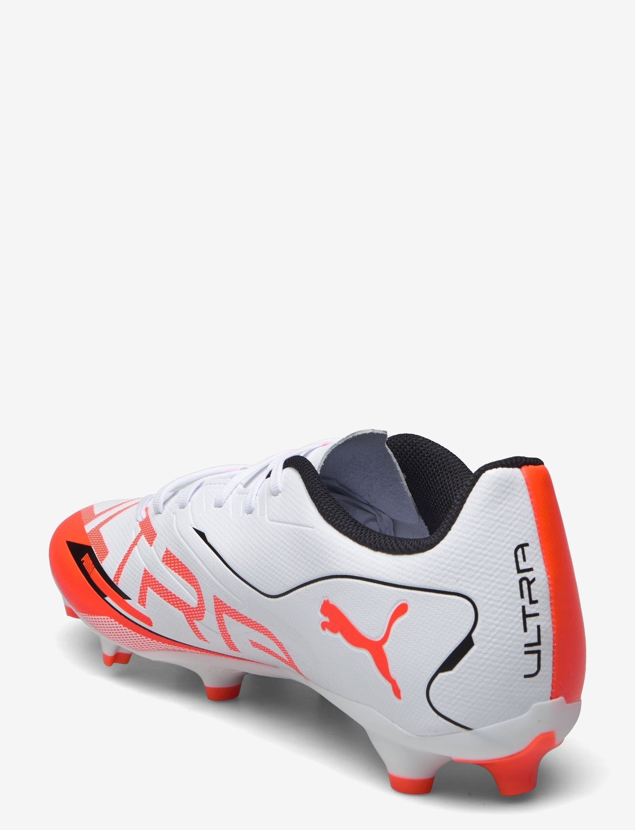 PUMA - ULTRA 5 PLAY FG/AG - fotbollsskor - puma white-puma black-glowing red - 2