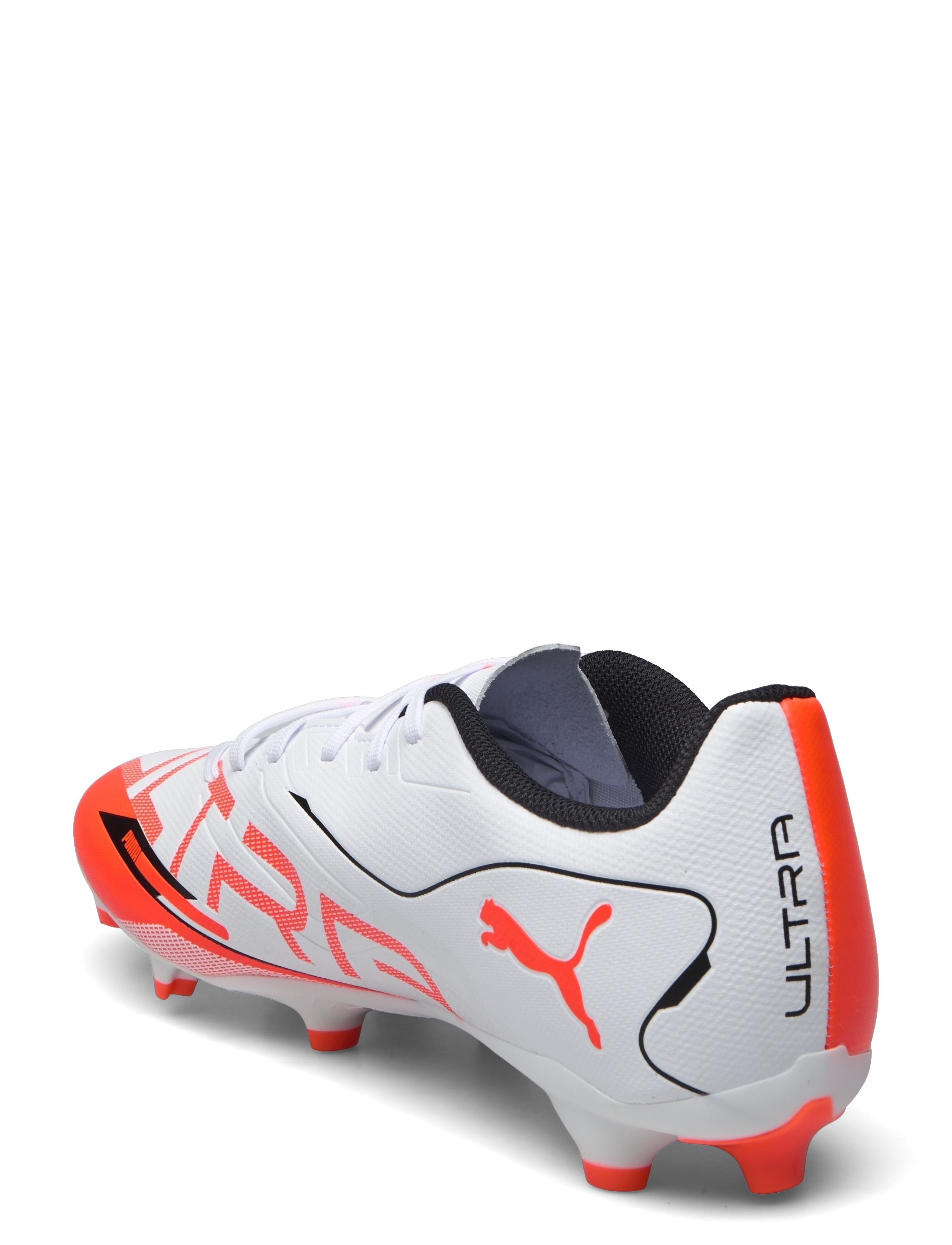 PUMA - ULTRA 5 PLAY FG/AG - fotbollsskor - puma white-puma black-glowing red - 2