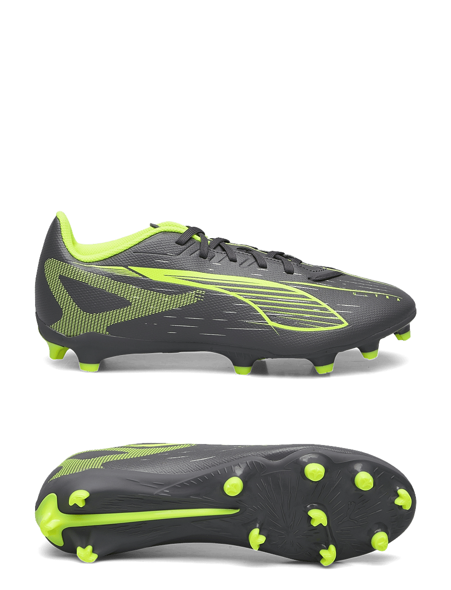 PUMA - ULTRA 5 PLAY FG/AG - fodboldstøvler - matte aged silver-yellow alert-puma aged silver - 0