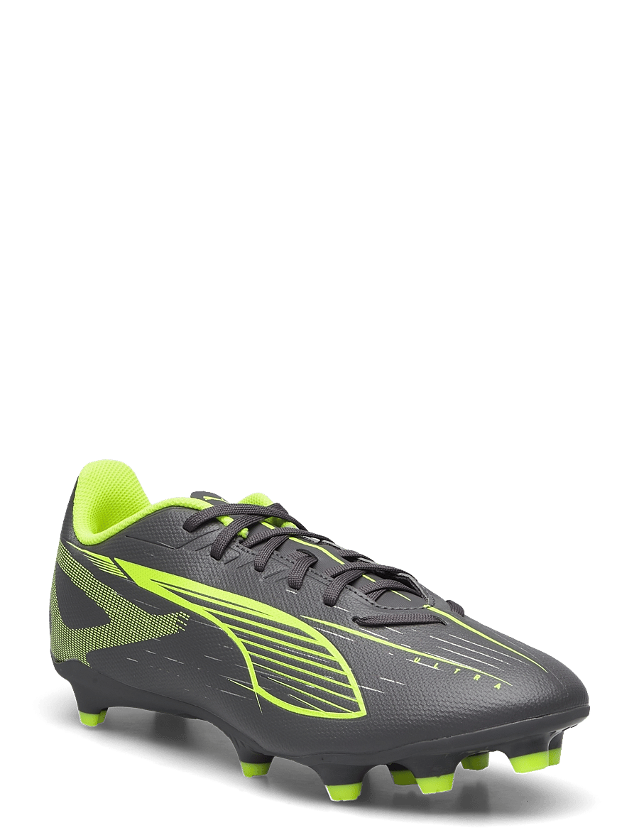 PUMA - ULTRA 5 PLAY FG/AG - fodboldstøvler - matte aged silver-yellow alert-puma aged silver - 1