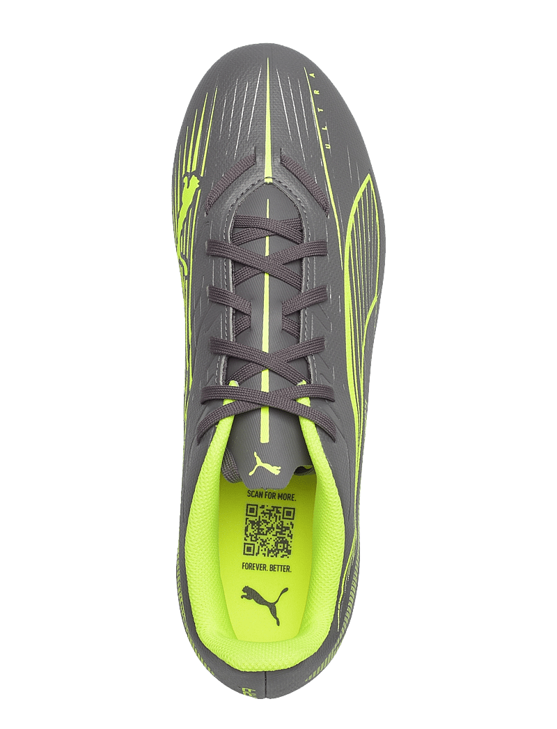 PUMA - ULTRA 5 PLAY FG/AG - fußballstiefel - matte aged silver-yellow alert-puma aged silver - 3