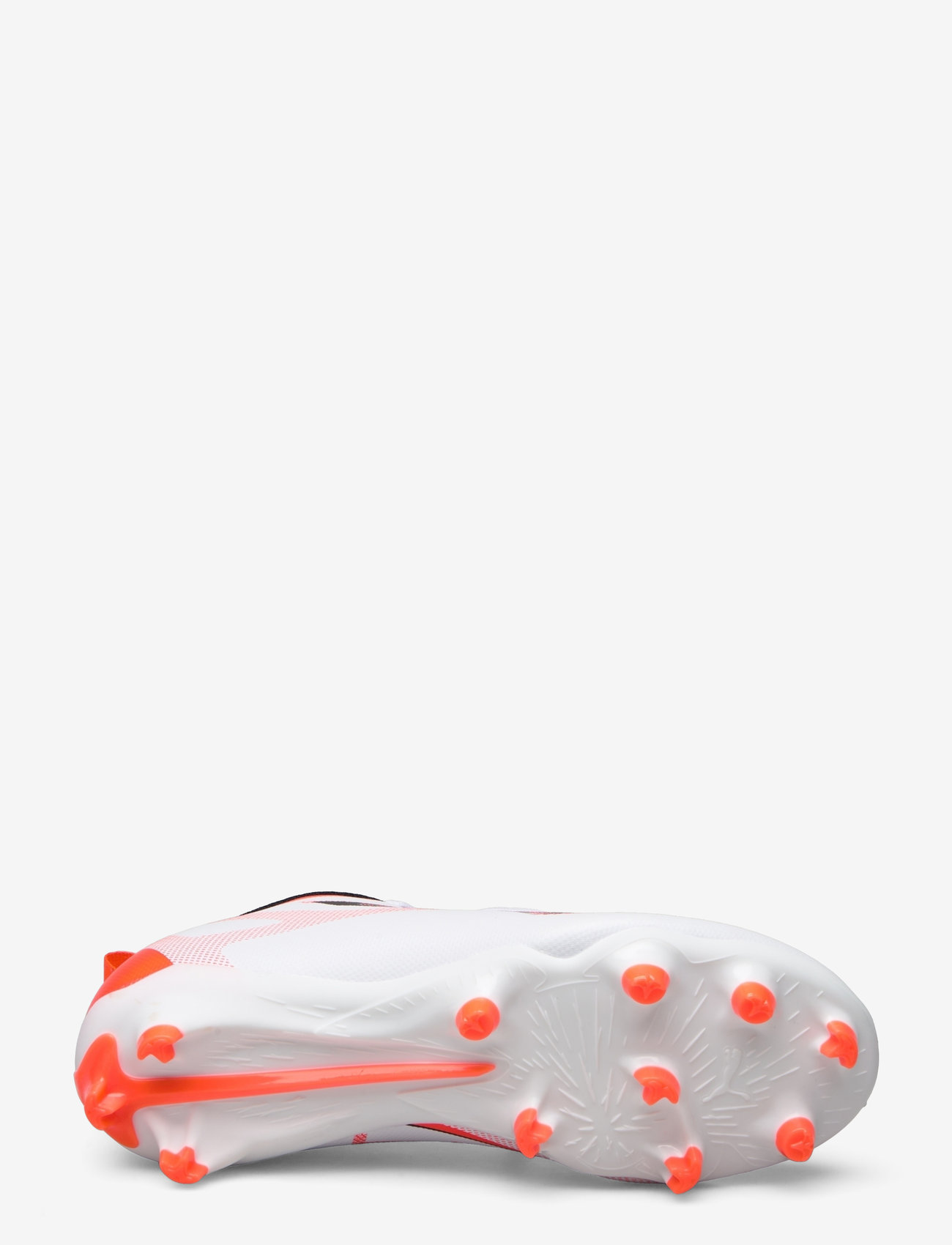 PUMA - ULTRA 5 PLAY FG/AG Jr - tøj - puma white-puma black-glowing red - 3