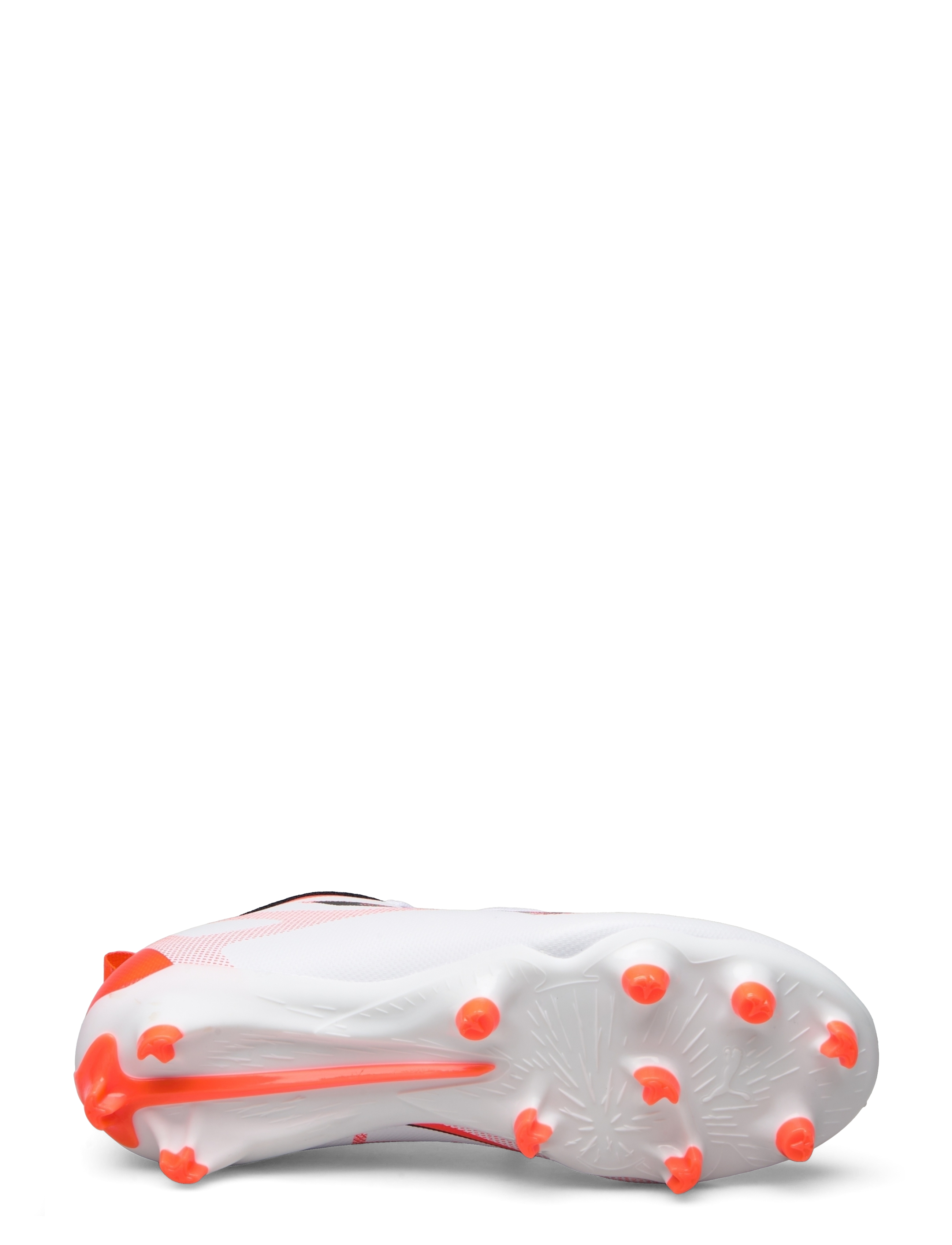 PUMA - ULTRA 5 PLAY FG/AG Jr - puma white-puma black-glowing red - 3