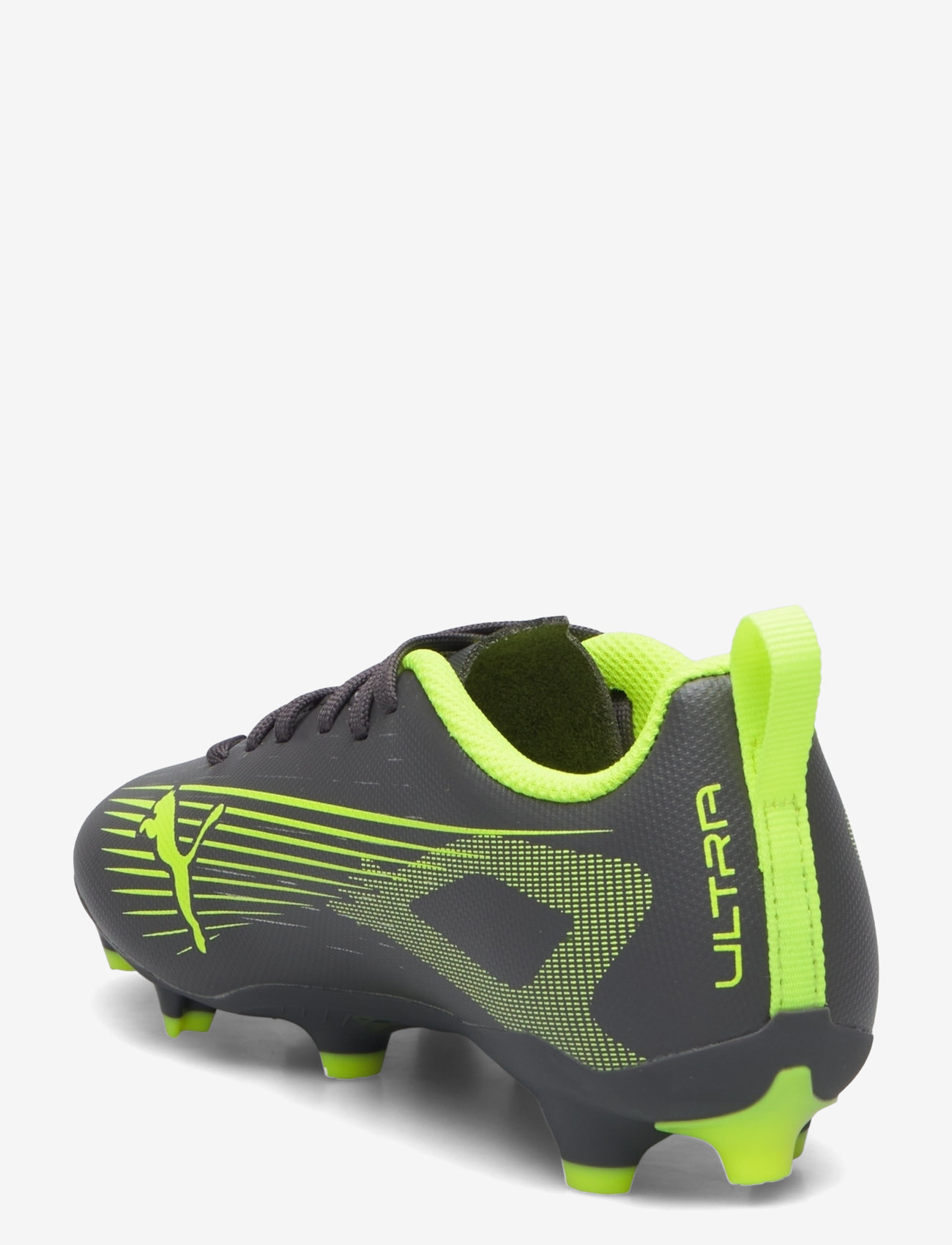 PUMA - ULTRA 5 PLAY FG/AG Jr - kläder - matte aged silver-yellow alert-puma aged silver - 2