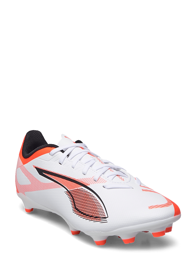 PUMA - ULTRA 5 PLAY FG/AG Wn s - jalgpalli puutsad - puma white-puma black-glowing red - 1