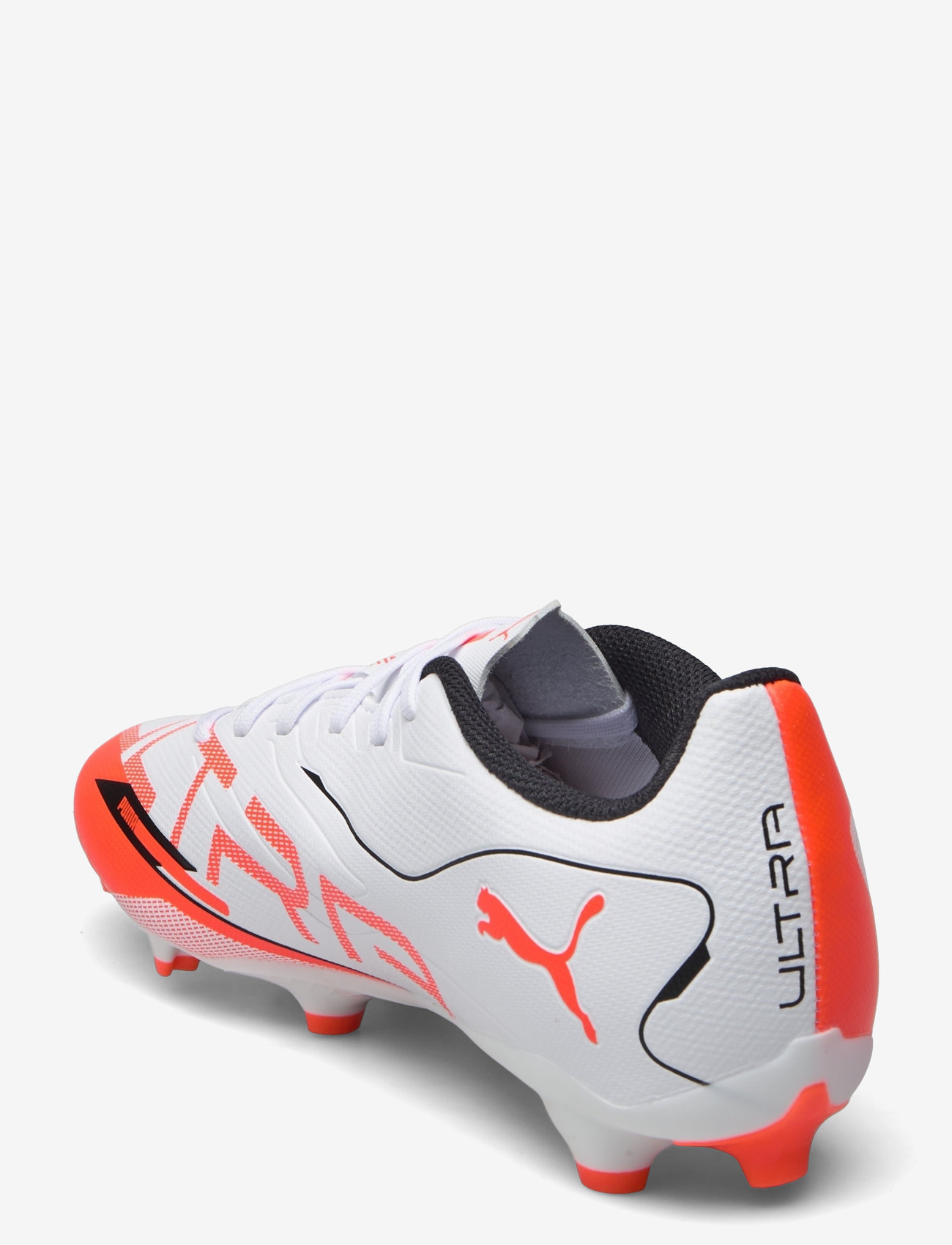 PUMA - ULTRA 5 PLAY FG/AG Wn s - fodboldstøvler - puma white-puma black-glowing red - 2