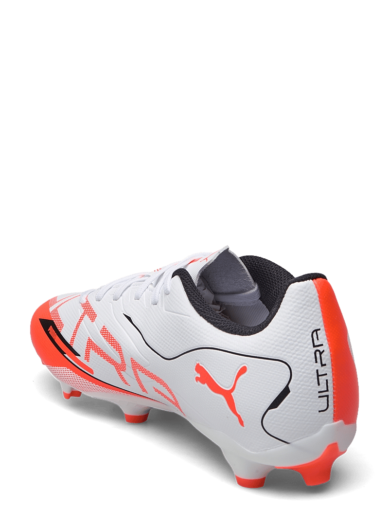 PUMA - ULTRA 5 PLAY FG/AG Wn s - jalgpalli puutsad - puma white-puma black-glowing red - 2