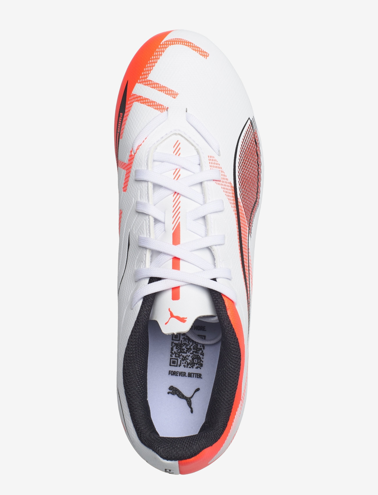PUMA - ULTRA 5 PLAY FG/AG Wn s - fodboldstøvler - puma white-puma black-glowing red - 4