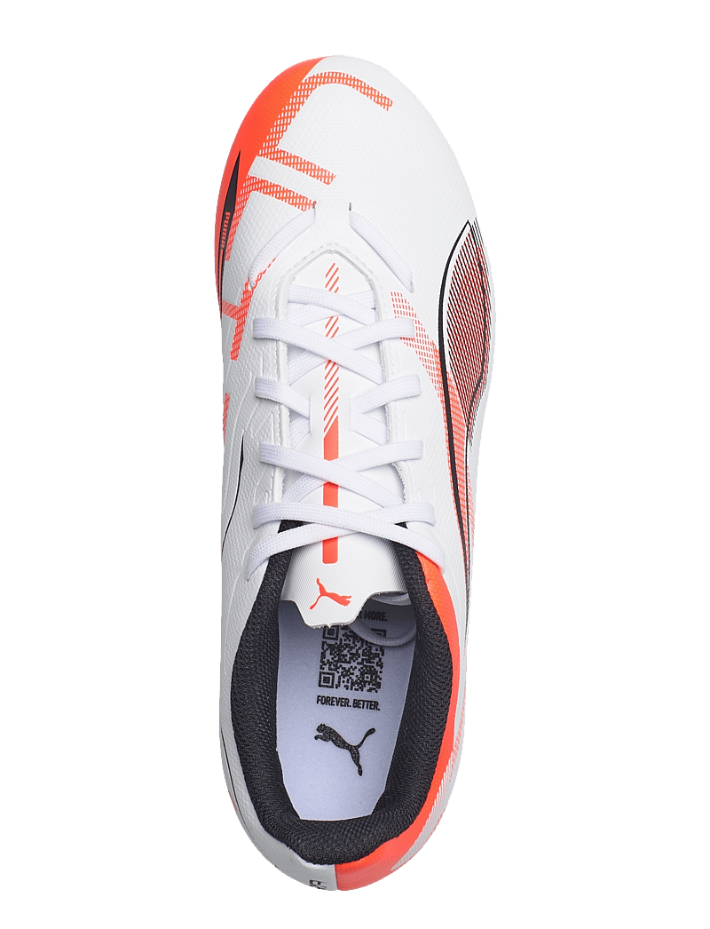 PUMA - ULTRA 5 PLAY FG/AG Wn s - jalgpalli puutsad - puma white-puma black-glowing red - 4