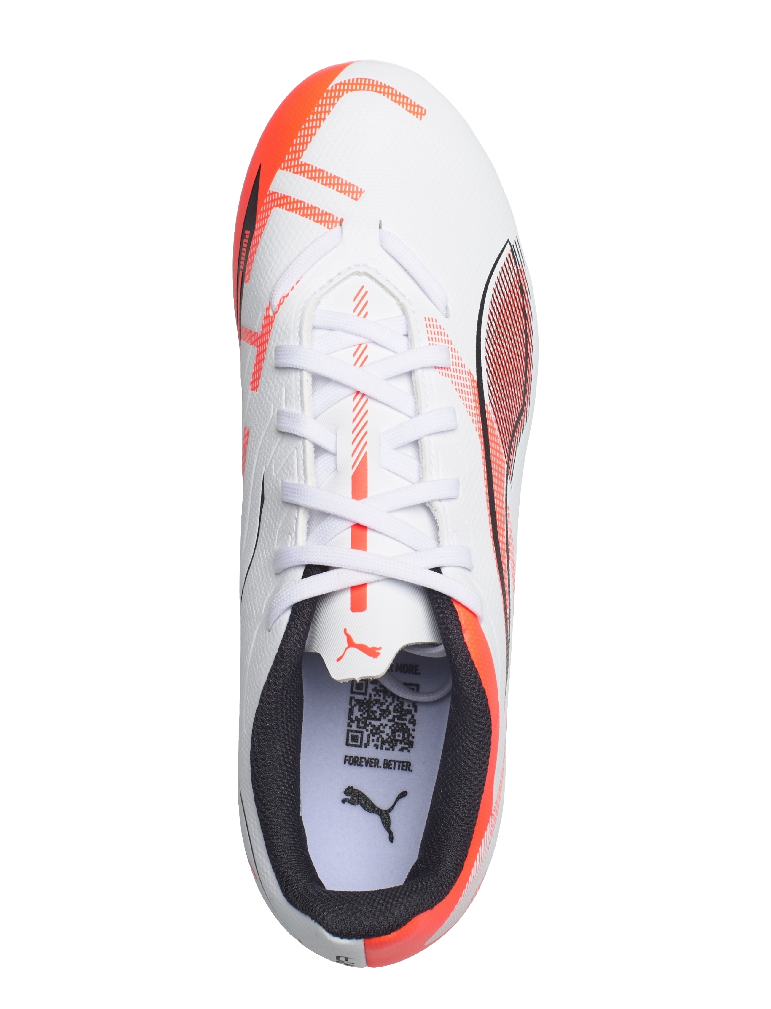 PUMA - ULTRA 5 PLAY FG/AG Wn s - fußballstiefel - puma white-puma black-glowing red - 4