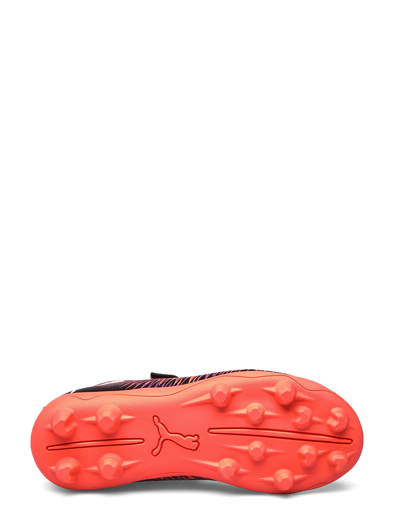 PUMA - FUTURE 8 PLAY V FG/AG RB Jr - apģērbs - puma black-puma white-glowing red - 3