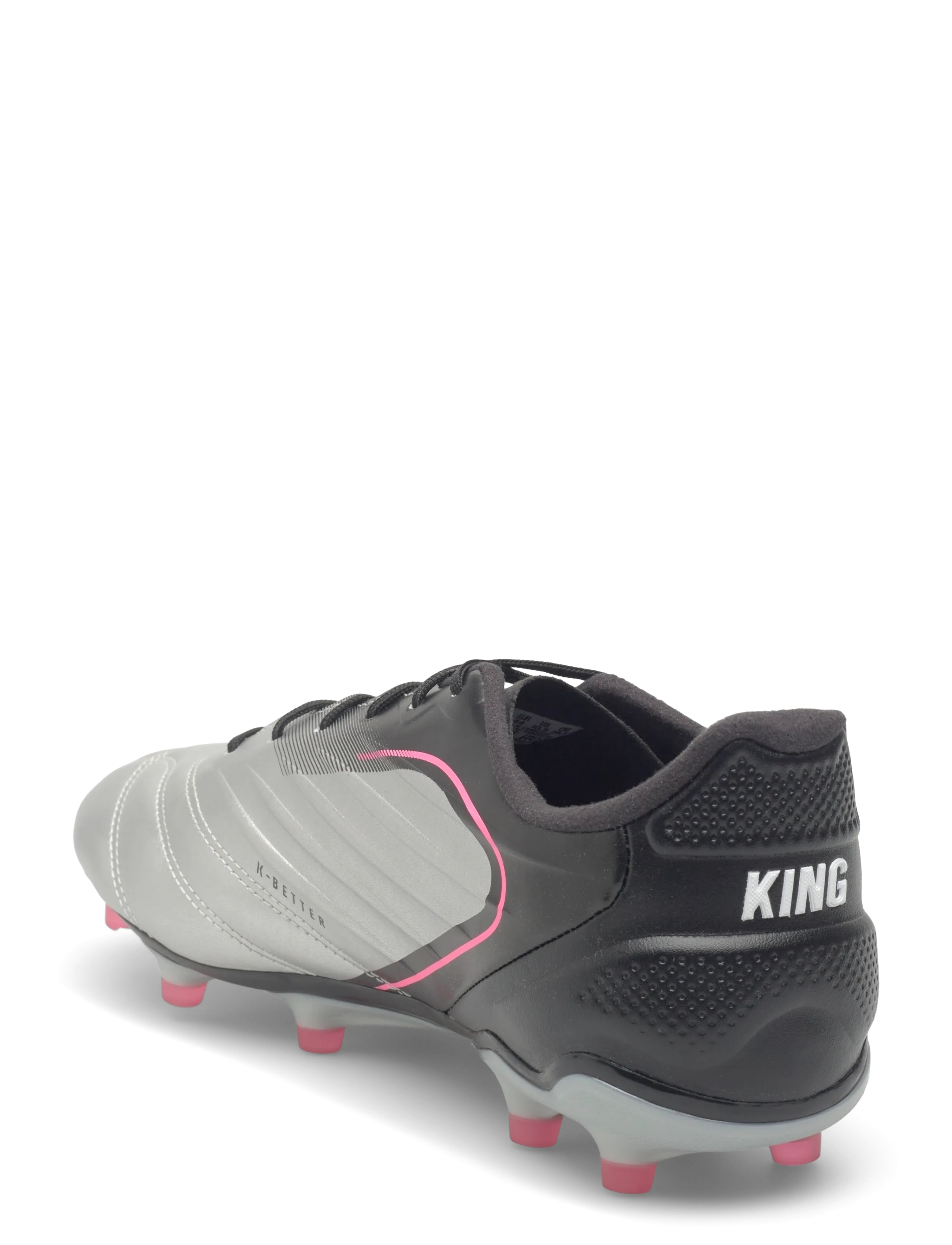 PUMA - KING PRO FG/AG - fodboldsko - puma silver-puma black-sun struck-puma white - 2