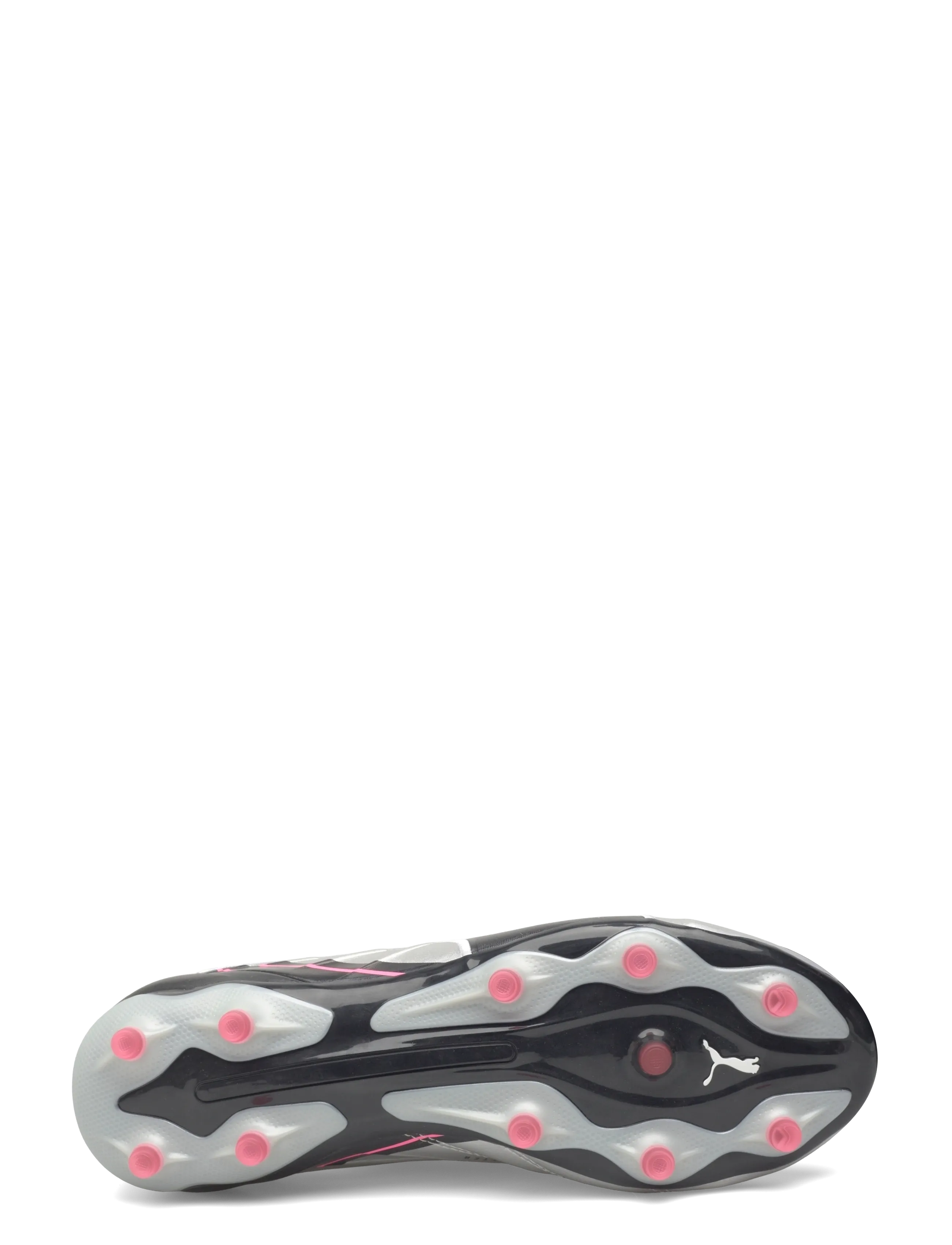 PUMA - KING PRO FG/AG - fodboldsko - puma silver-puma black-sun struck-puma white - 4