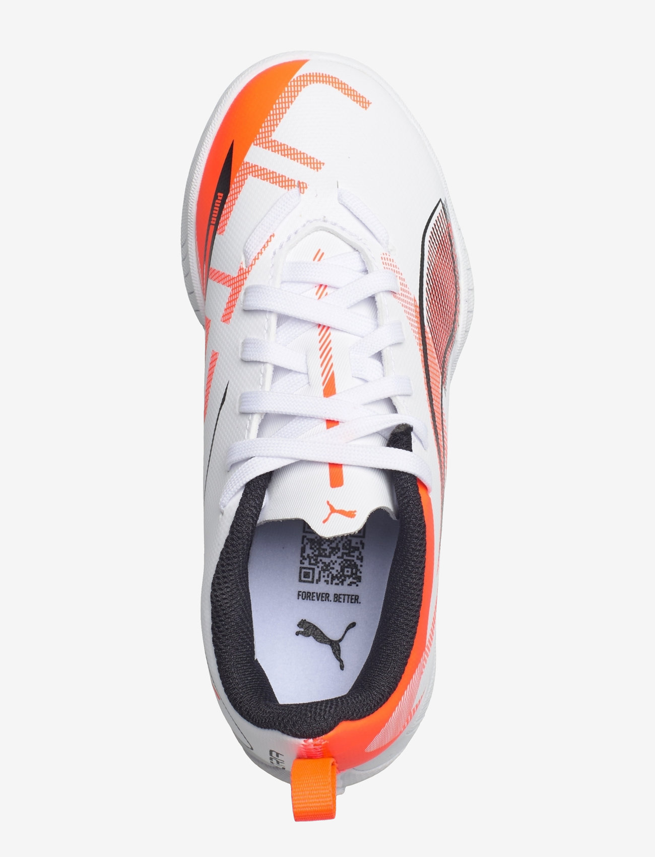 PUMA - ULTRA 5 PLAY TT Jr - puma white-puma black-glowing red - 4