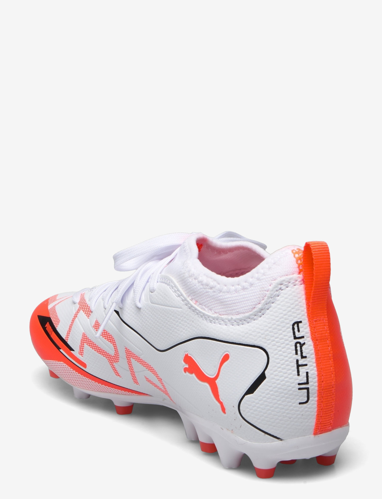 PUMA - ULTRA 5 MATCH MG Jr - kläder - puma white-puma black-glowing red - 2